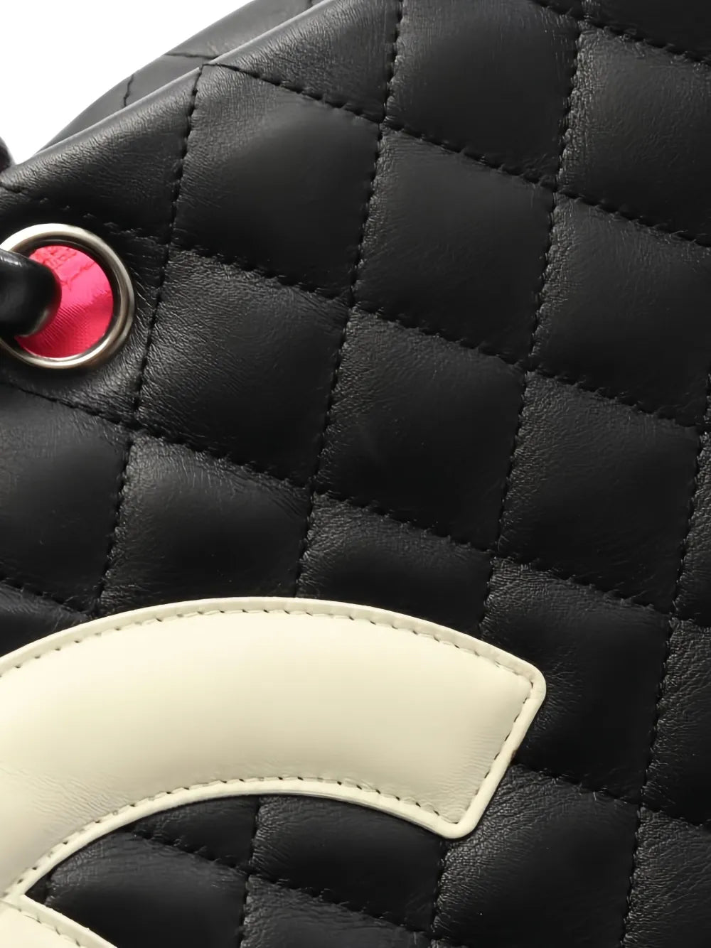 Chanel Pre Owned 2004 2005 Large Cambon Quilted Shoulder Bag — Same as shown — Size One Size — Top View
