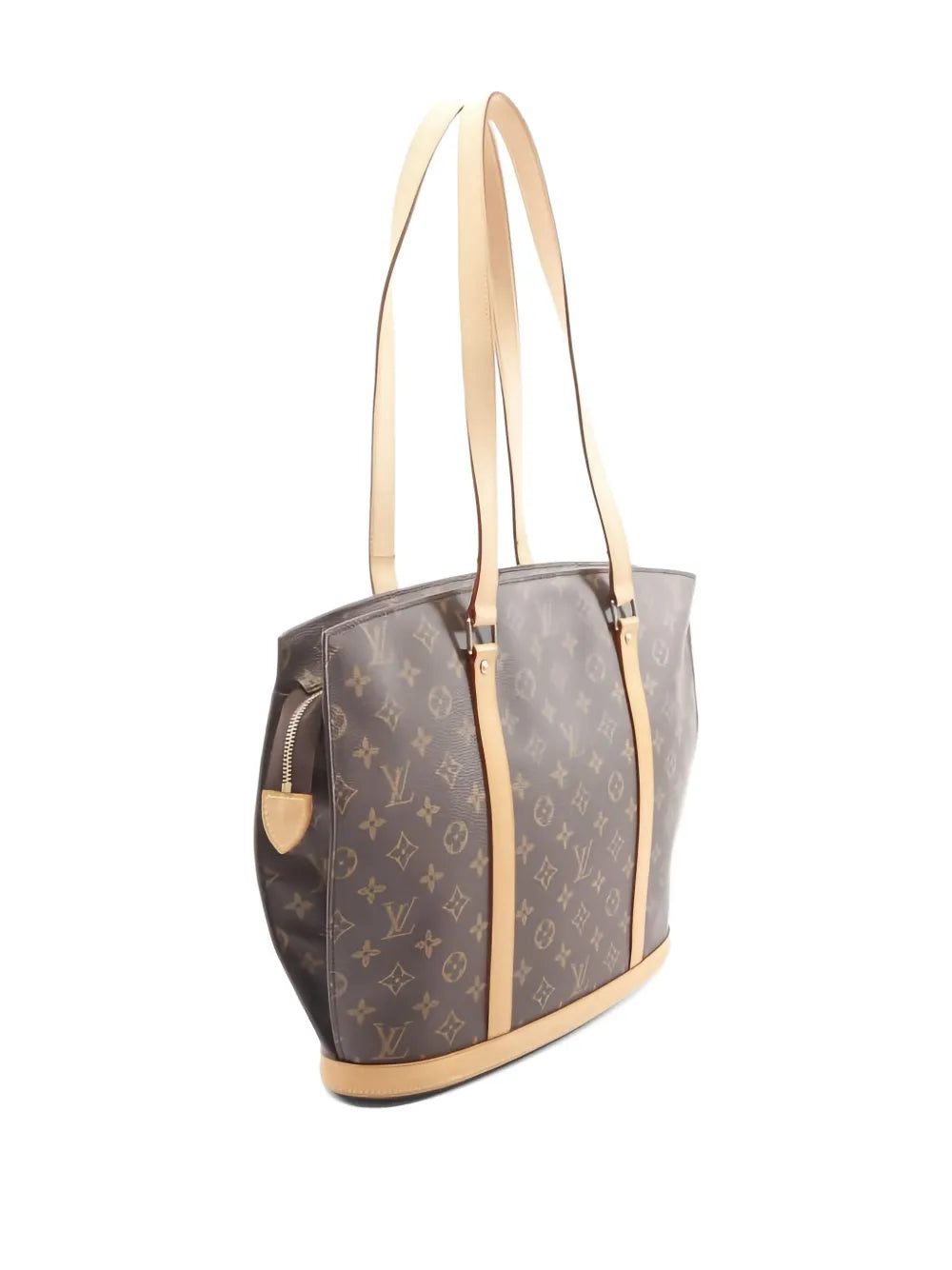 Louis Vuitton Pre Owned Large 2023 Babylon Monogram Canvas Shoulder Bag — Same as shown — Size One Size — Side View