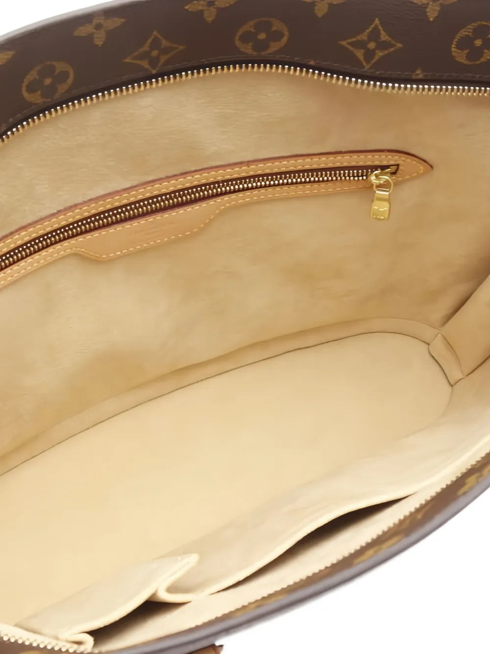 Louis Vuitton Pre Owned Large 2023 Babylon Monogram Canvas Shoulder Bag — Same as shown — Size One Size — Back View