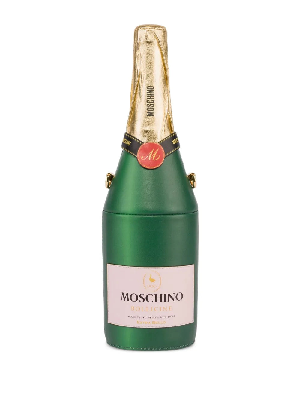 Moschino Bottle Motif Shoulder Bag — Same as shown — Size One Size — Front View