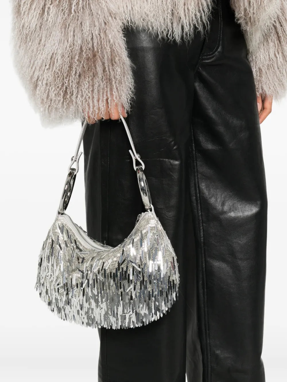 Kate Spade Emblellished Ring Shoulder Bag — Same as shown — Size One Size — Side View