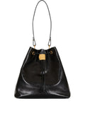 Balmain Pulse Leather Shoulder Bag — Same as shown — Size One Size — Front View