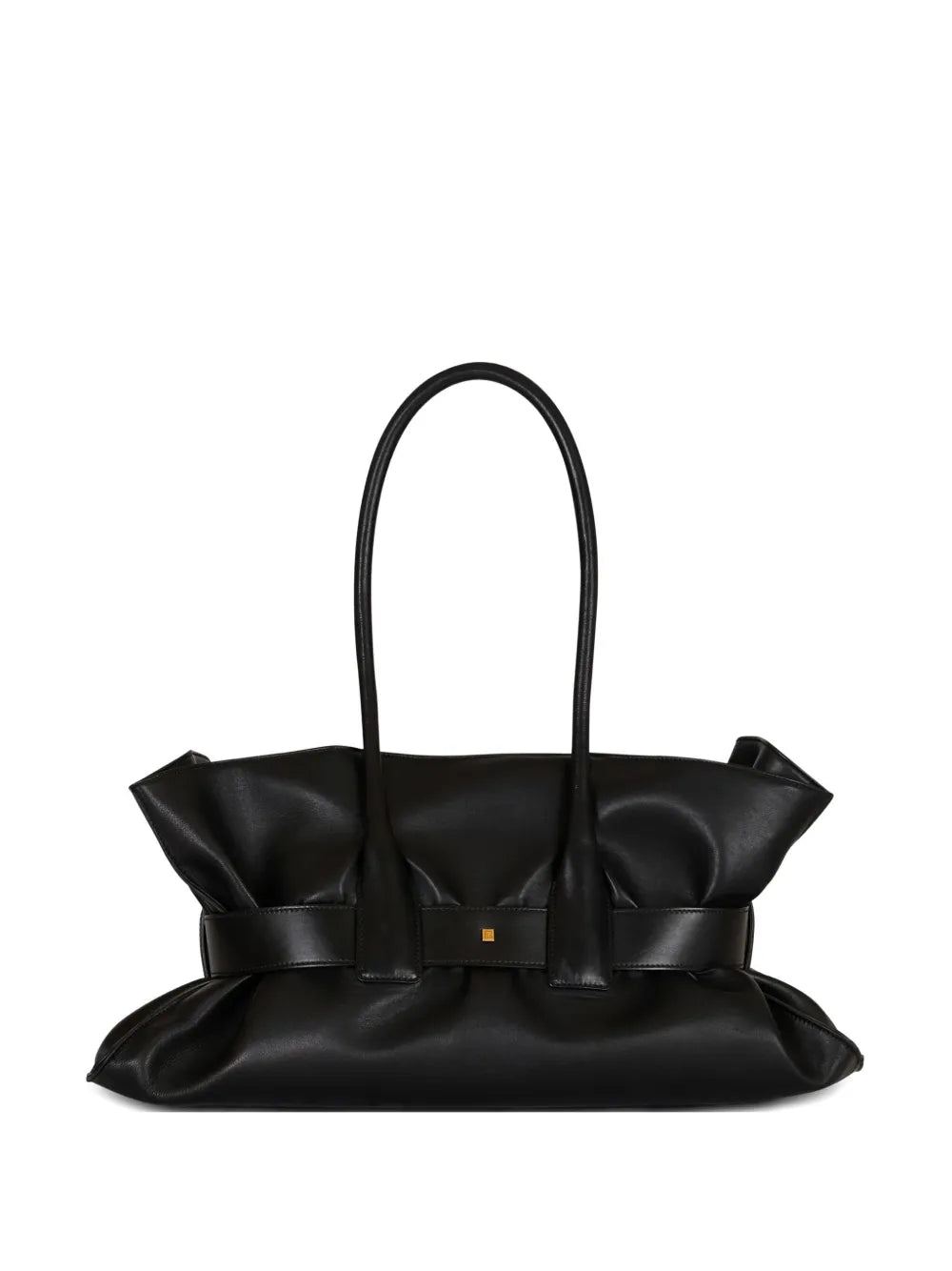Balmain Large Anthem Buckled Shoulder Bag — Same as shown — Size One Size — Side View