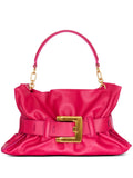 Balmain Medium Anthem Letaher Shoulder Bag — Same as shown — Size One Size — Front View