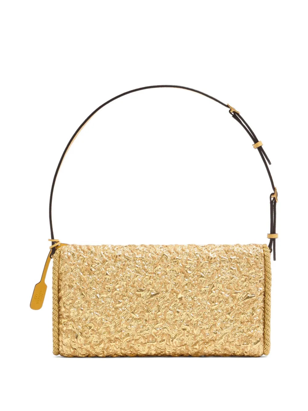 Valentino Garavani Small Devain Jacquard Shoulder Bag — Same as shown — Size One Size — Back View