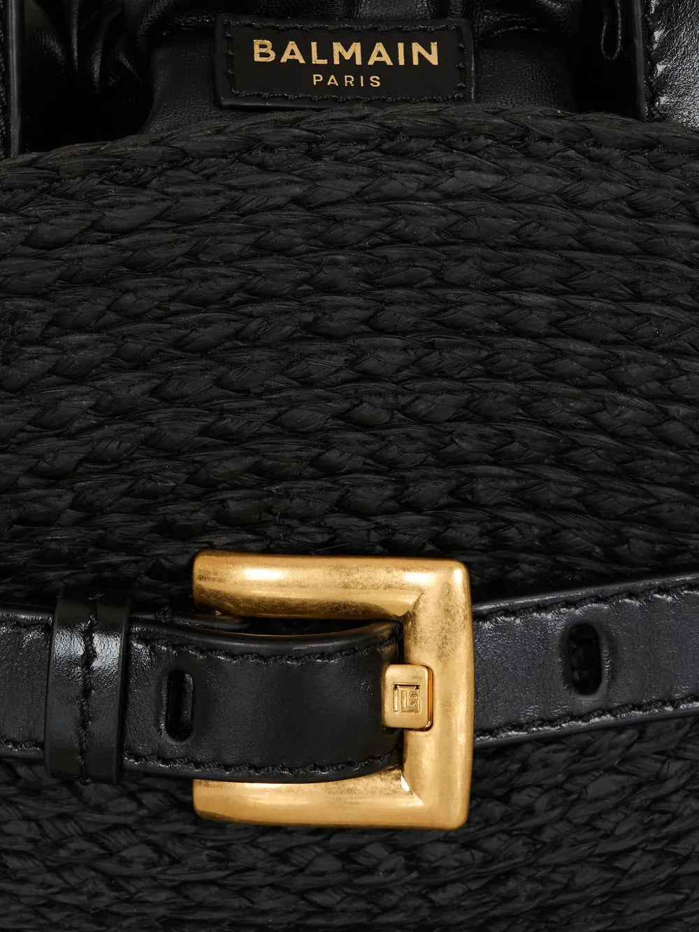 Balmain Mini Shuffle Belt Tote Bag — Same as shown — Size One Size — Detail View