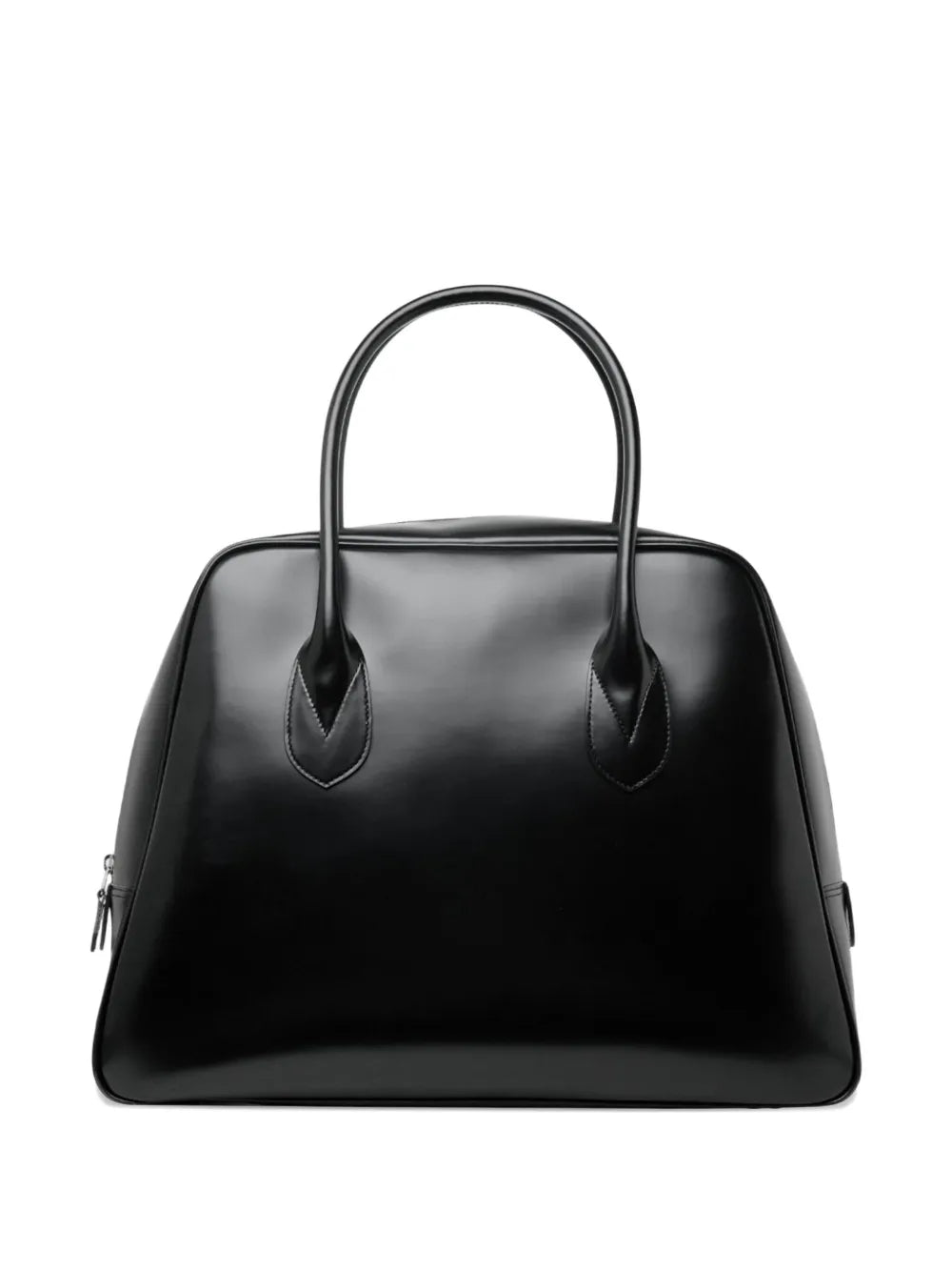 Comme Des Garcons Large Zip Trapezoid Shoulder Bag — Same as shown — Size One Size — Side View