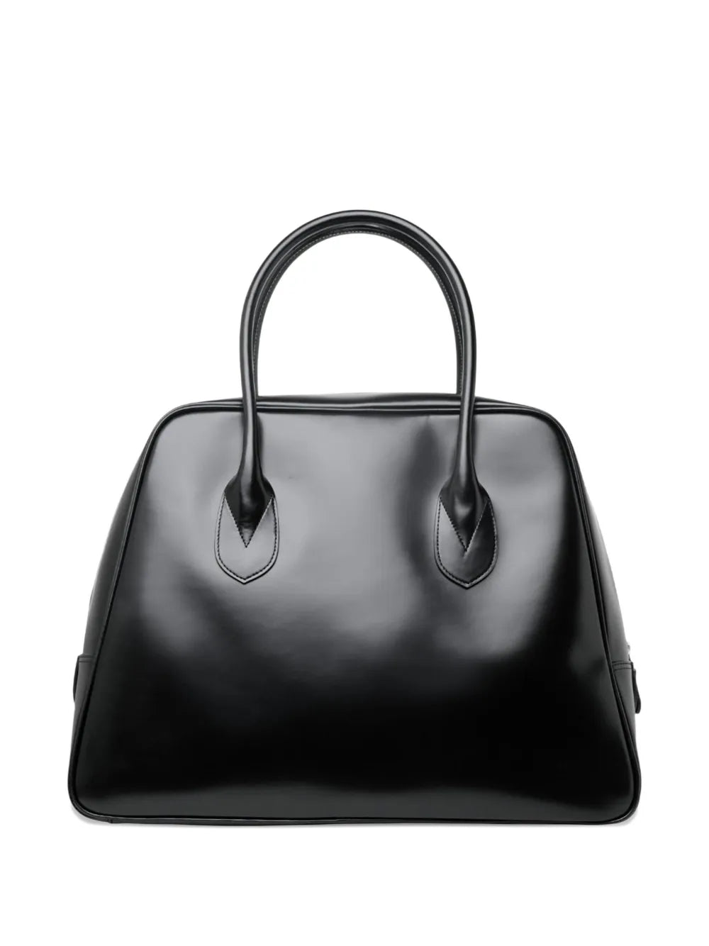Comme Des Garcons Large Zip Trapezoid Shoulder Bag — Same as shown — Size One Size — Front View