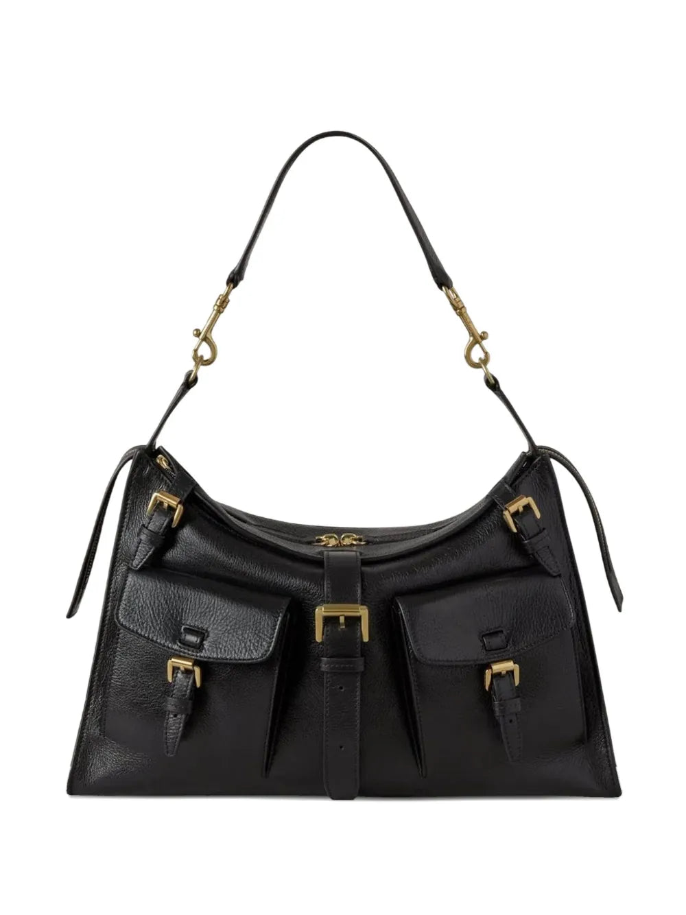 Mulberry Roxanne Buckle Detail Shoulder Bag — Same as shown — Size One Size — Front View