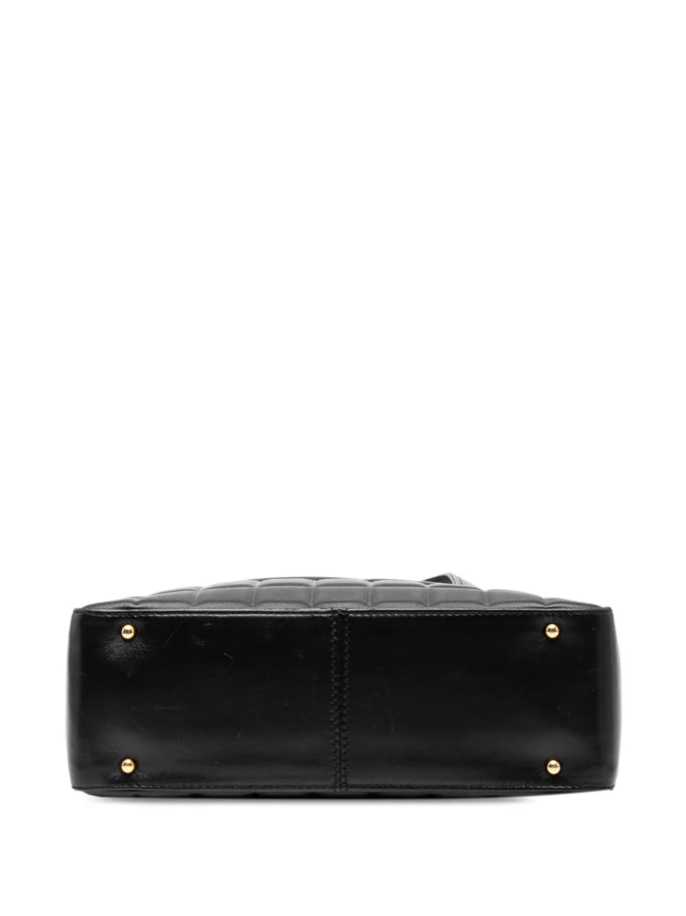 Chanel Pre Owned 2003 2004 Chocolate Bar Lambskin Shoulder Bag — Same as shown — Size One Size — Top View