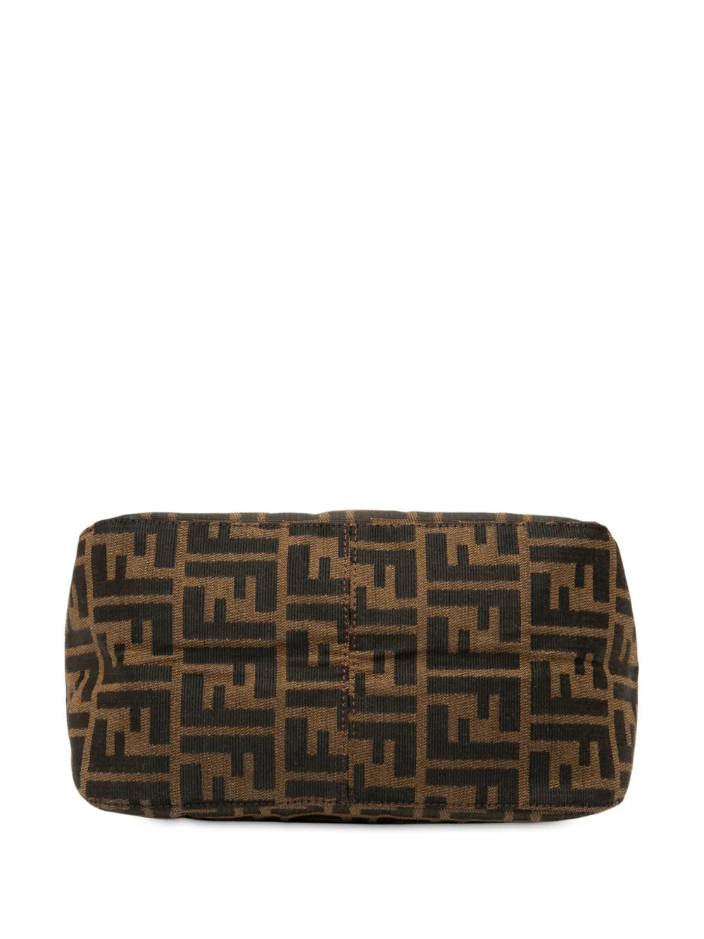 Fendi Pre Owned 20Th Century Zucca Canvas Double Flap Mamma Shoulder Bag — Same as shown — Size One Size — Top View