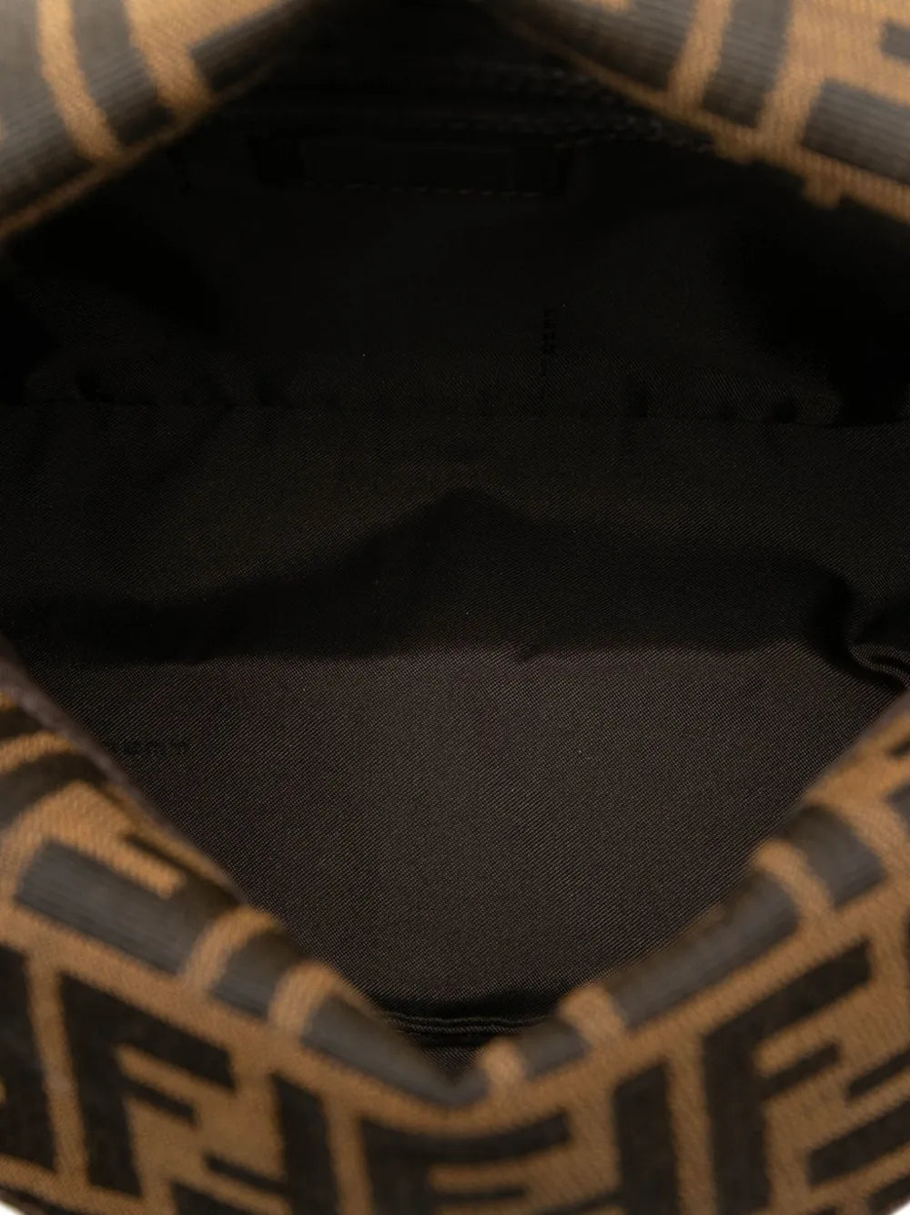 Fendi Pre Owned 20Th Century Zucca Canvas Double Flap Mamma Shoulder Bag — Same as shown — Size One Size — Detail View