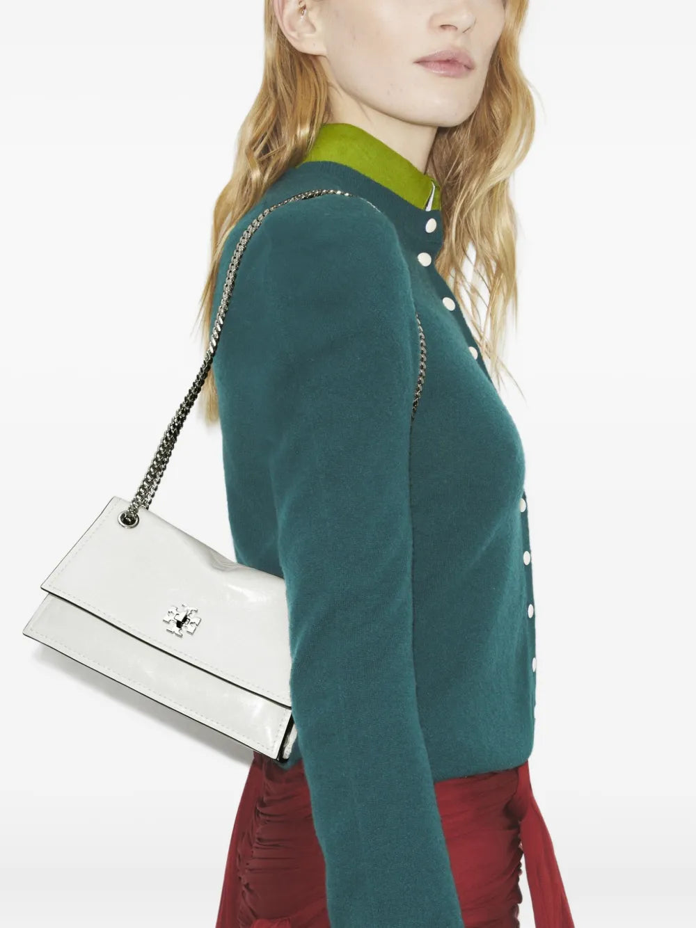 Tory Burch Mini Kira Turnlock Shoulder Bag — Same as shown — Size One Size — Side View