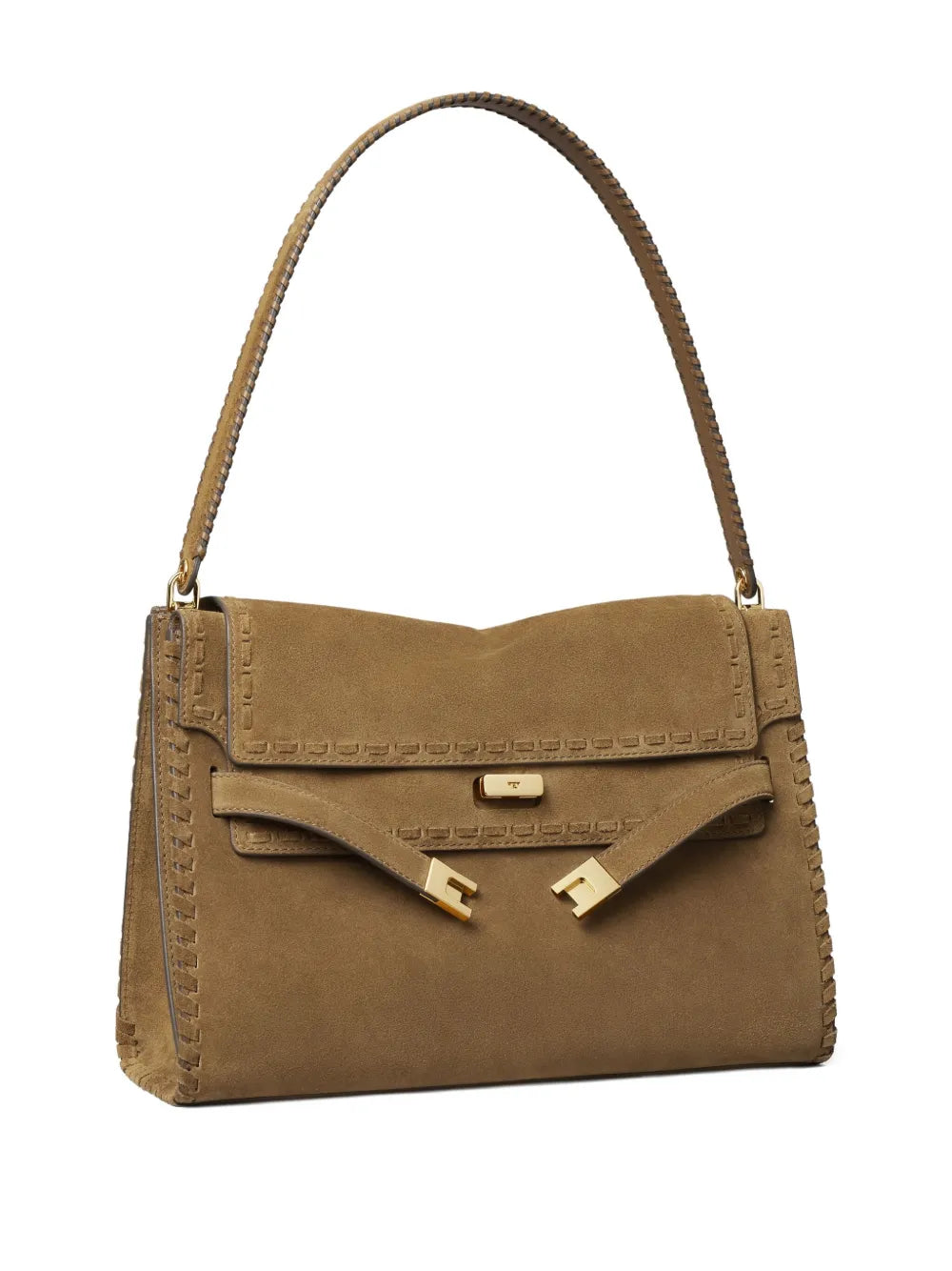Tory Burch Large Lee Radziwill Shoulder Bag — Same as shown — Size One Size — Detail View