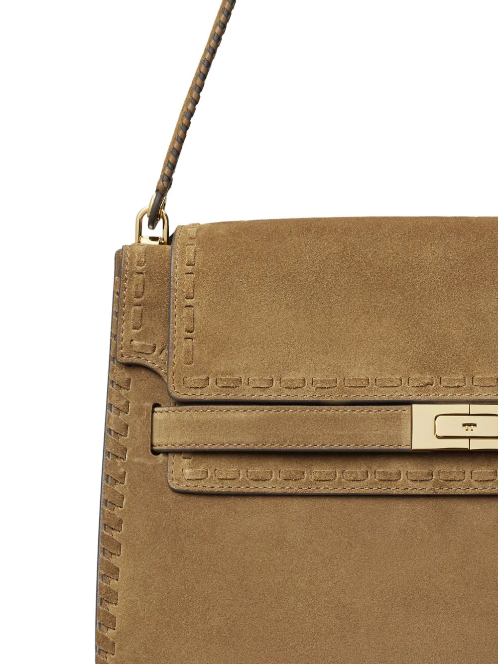 Tory Burch Large Lee Radziwill Shoulder Bag — Same as shown — Size One Size — Top View