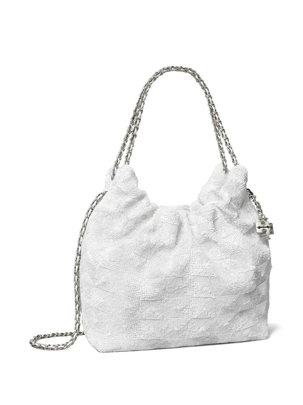 Tory Burch Mini Fleming Sequin Shoulder Bag — Same as shown — Size One Size — Back View