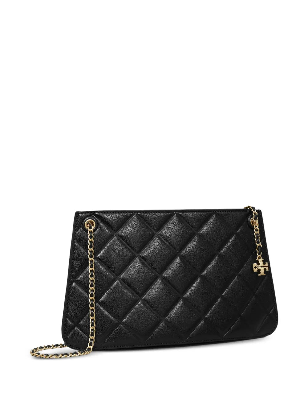 Tory Burch Fleming Quilted Shoulder Bag — Same as shown — Size One Size — Side View