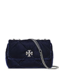 Tory Burch Small Kira Diamond Quilted Velvet Shoulder Bag — Same as shown — Size One Size — Front View