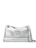 Tory Burch Mini Kira Turn Lock Metallic Shoulder Bag — Same as shown — Size One Size — Front View
