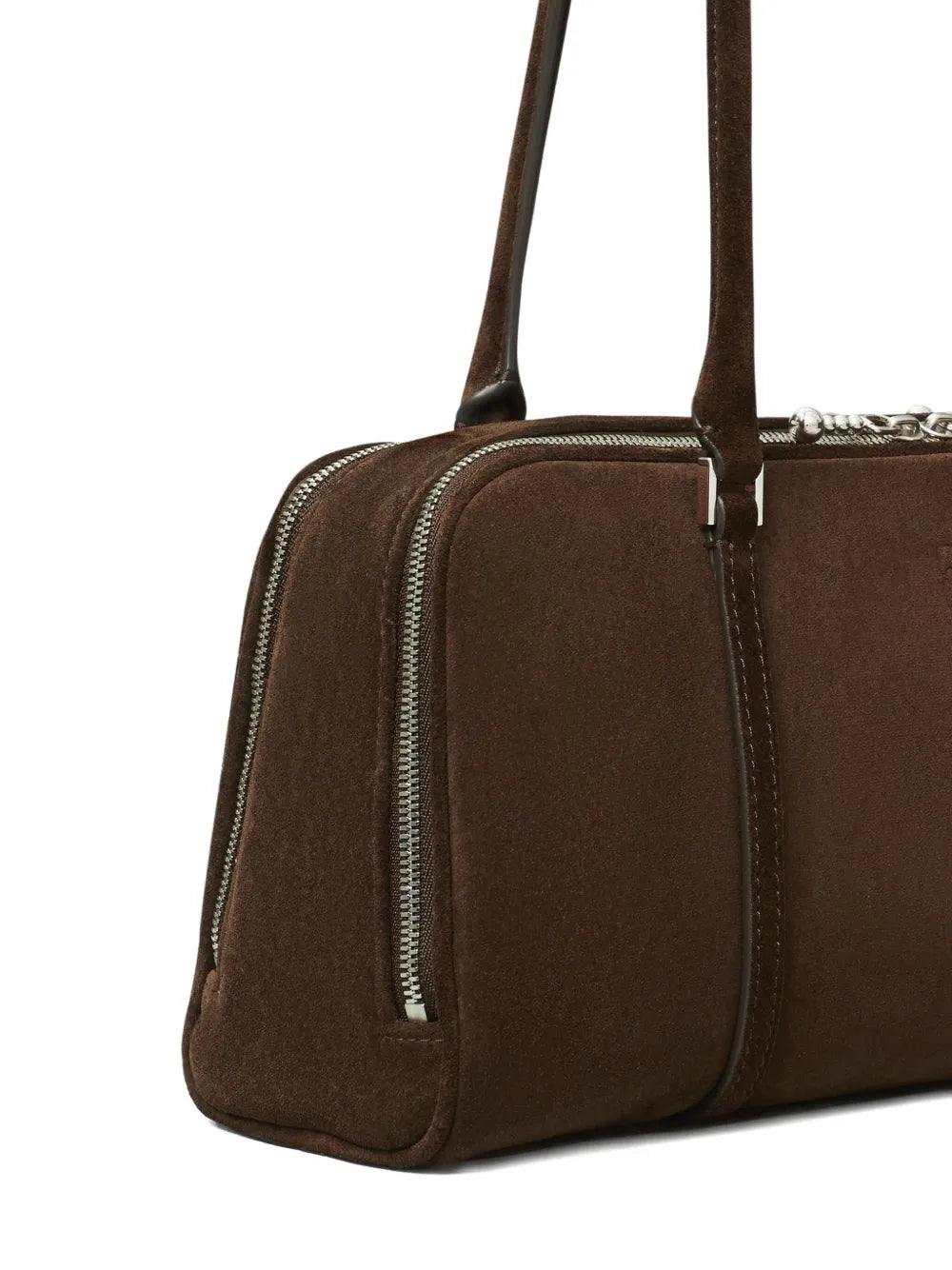 Tory Burch Small Marshmallow Suede Shoulder Bag — Same as shown — Size One Size — Top View