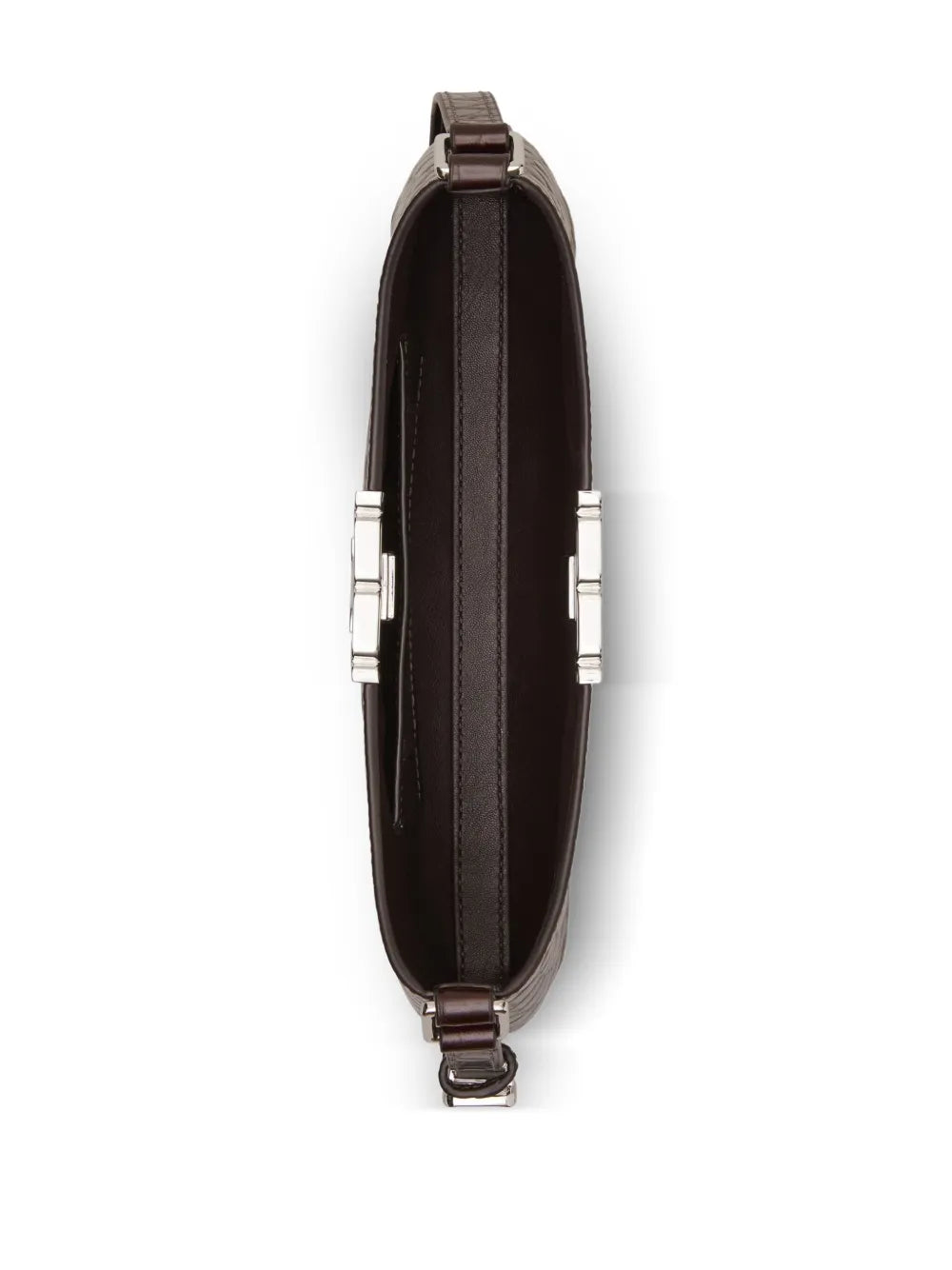 Tory Burch Eleanor Croc Embossed Shoulder Bag — Same as shown — Size One Size — Detail View