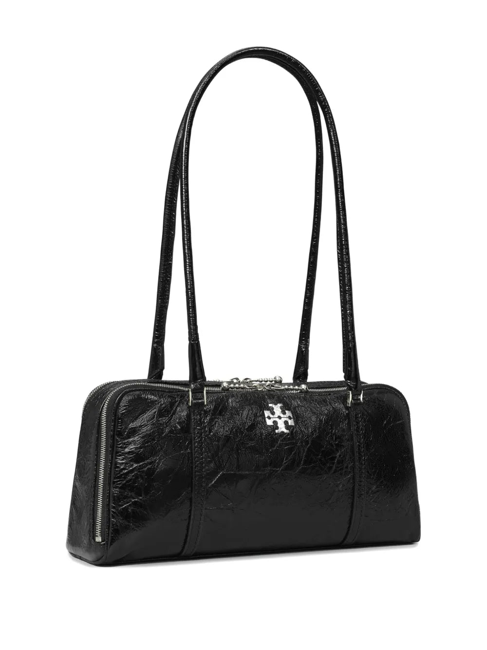 Tory Burch Small Marshmallow Crinkle Leather Shoulder Bag — Same as shown — Size One Size — Back View