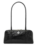 Tory Burch Small Marshmallow Crinkle Leather Shoulder Bag — Same as shown — Size One Size — Front View