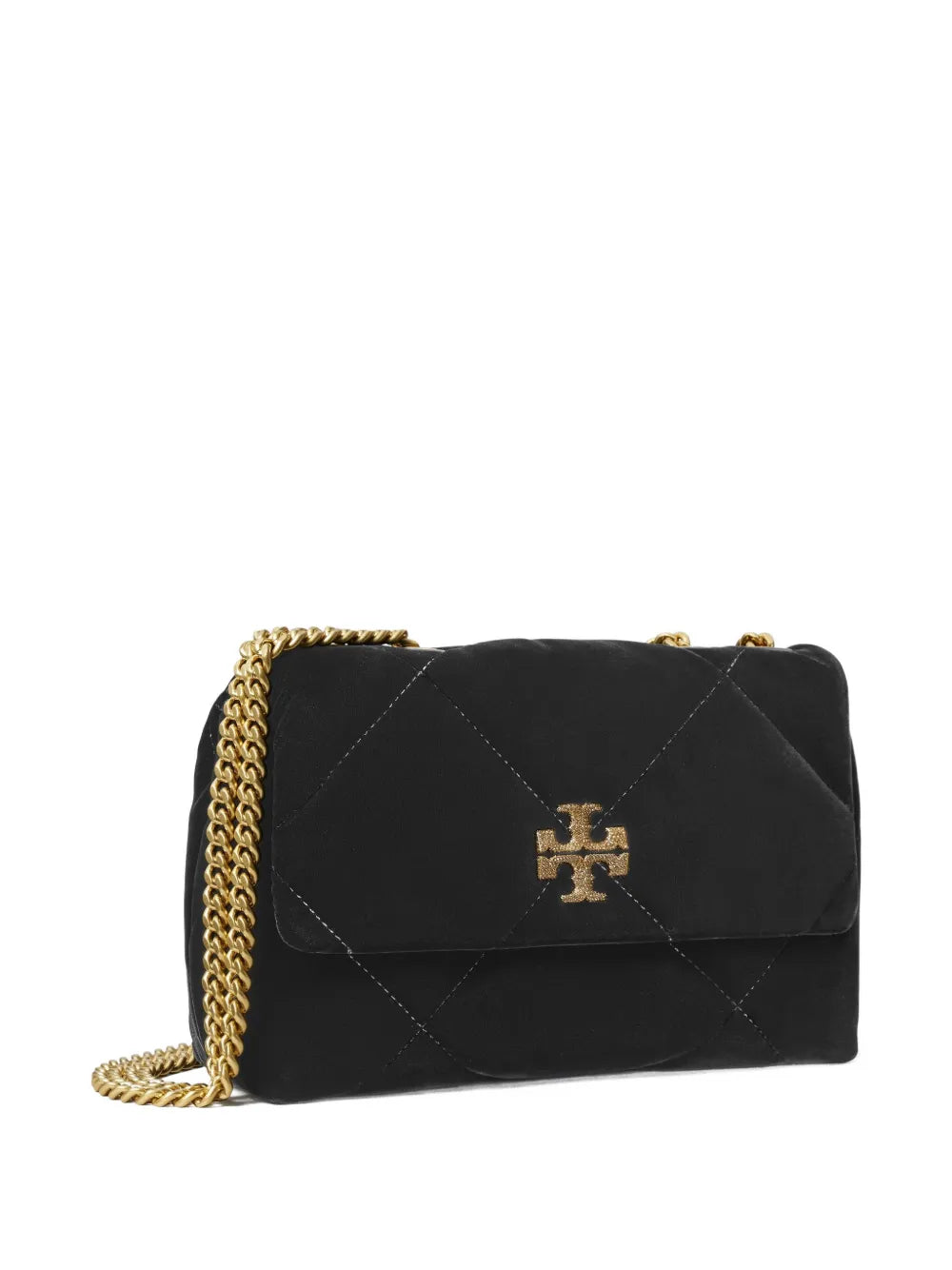 Tory Burch Small Kira Diamond Quilted Velvet Shoulder Bag — Same as shown — Size One Size — Detail View