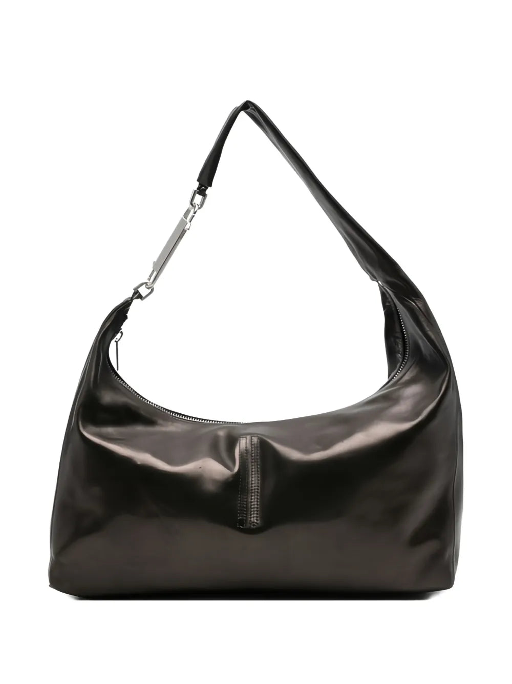Rick Owens Gemini Leather Shoulder Bag — Same as shown — Size One Size — Side View