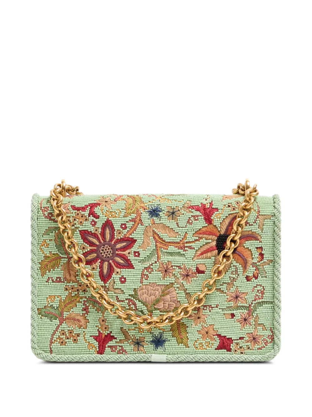 Valentino Garavani Floral Embroidered Shoulder Bag — Same as shown — Size One Size — Side View