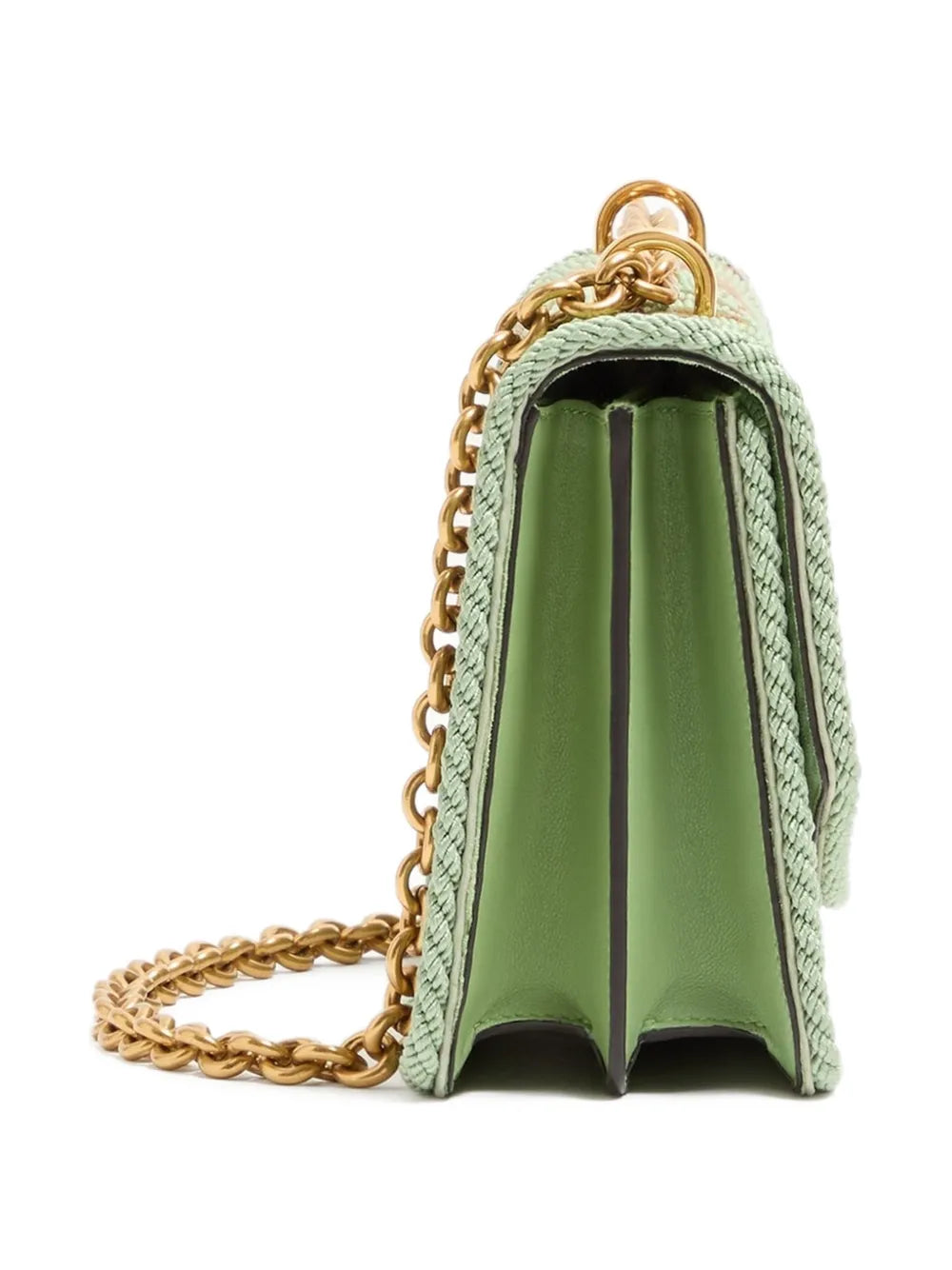Valentino Garavani Floral Embroidered Shoulder Bag — Same as shown — Size One Size — Top View