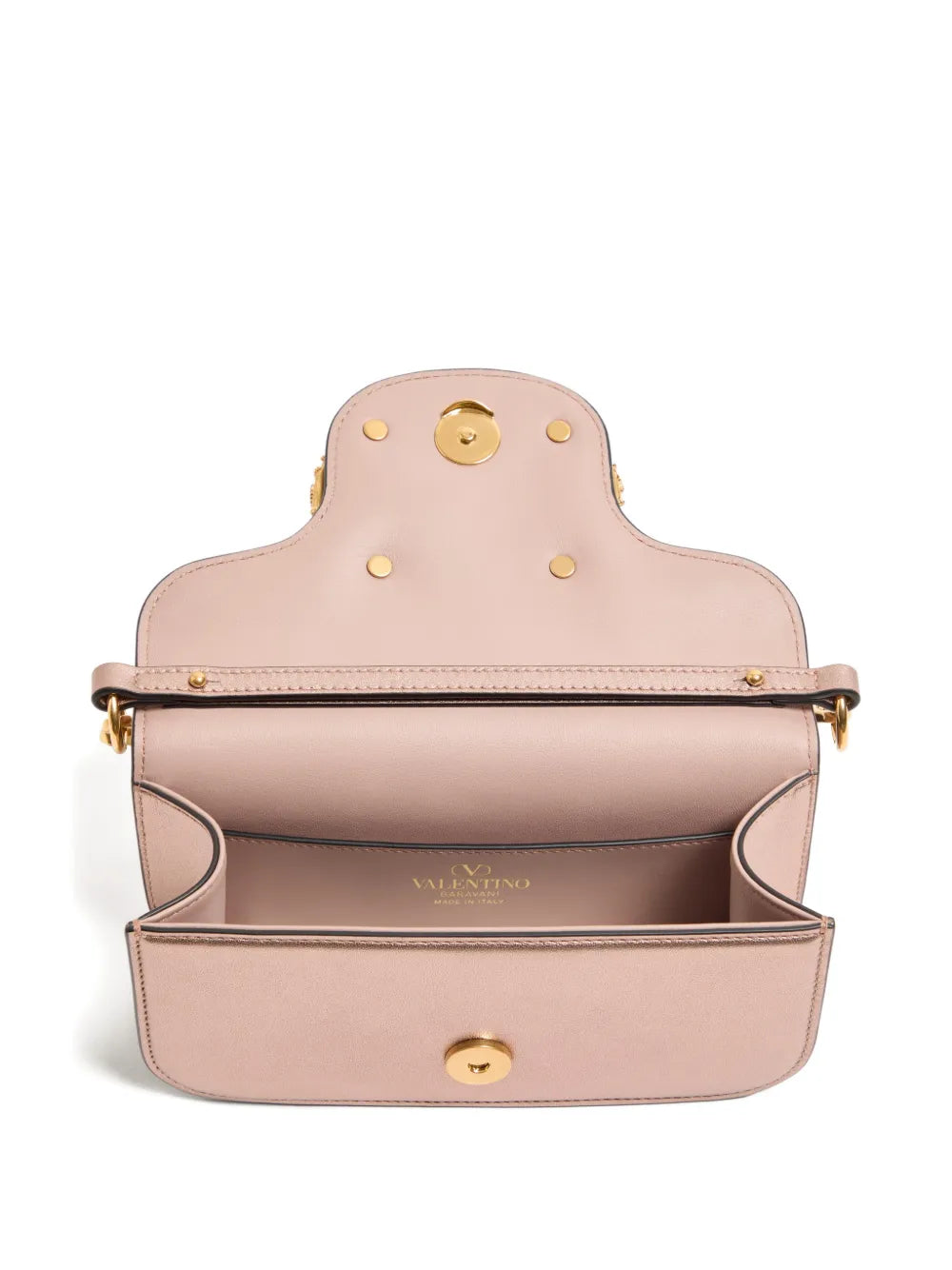 Valentino Garavani Small Loco Jewel Logo Leather Shoulder Bag — Same as shown — Size One Size — Detail View