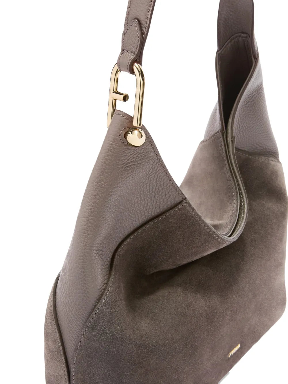 Furla Hobo Suede Tote Bag — Same as shown — Size One Size — Detail View