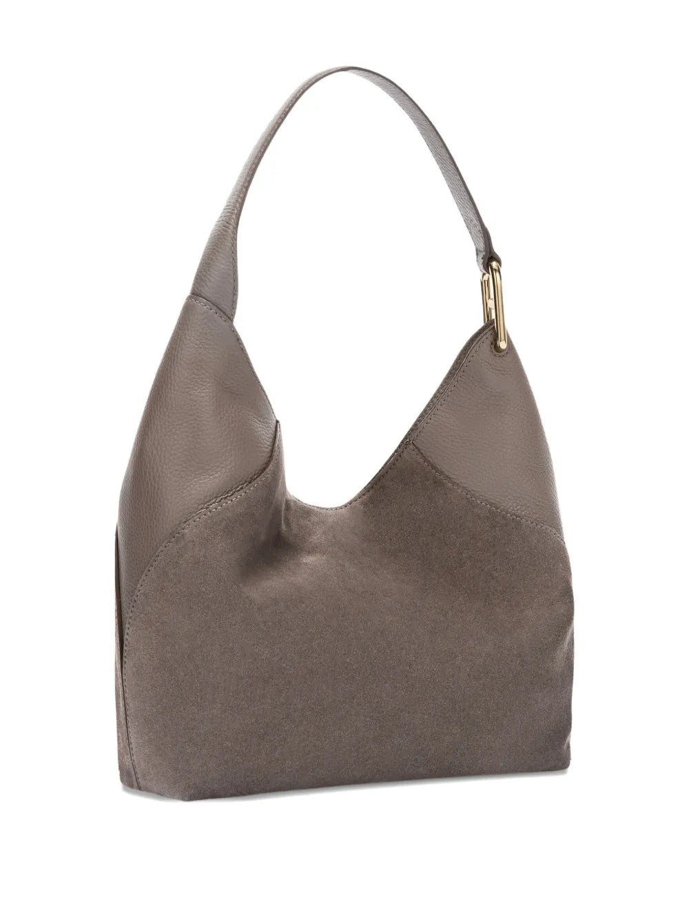 Furla Hobo Suede Tote Bag — Same as shown — Size One Size — Side View