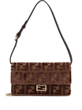 Fendi Ff Motif Chain Shoulder Bag — Same as shown — Size One Size — Front View
