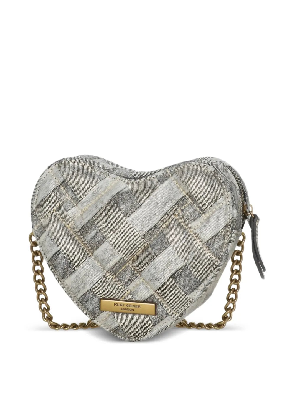 Kurt Geiger London Quilted Heart Mini Bag — Same as shown — Size One Size — Back View
