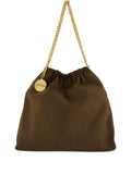 Stella Mccartney Medium Falabella Chain Drawstring Shoulder Bag — Same as shown — Size One Size — Front View