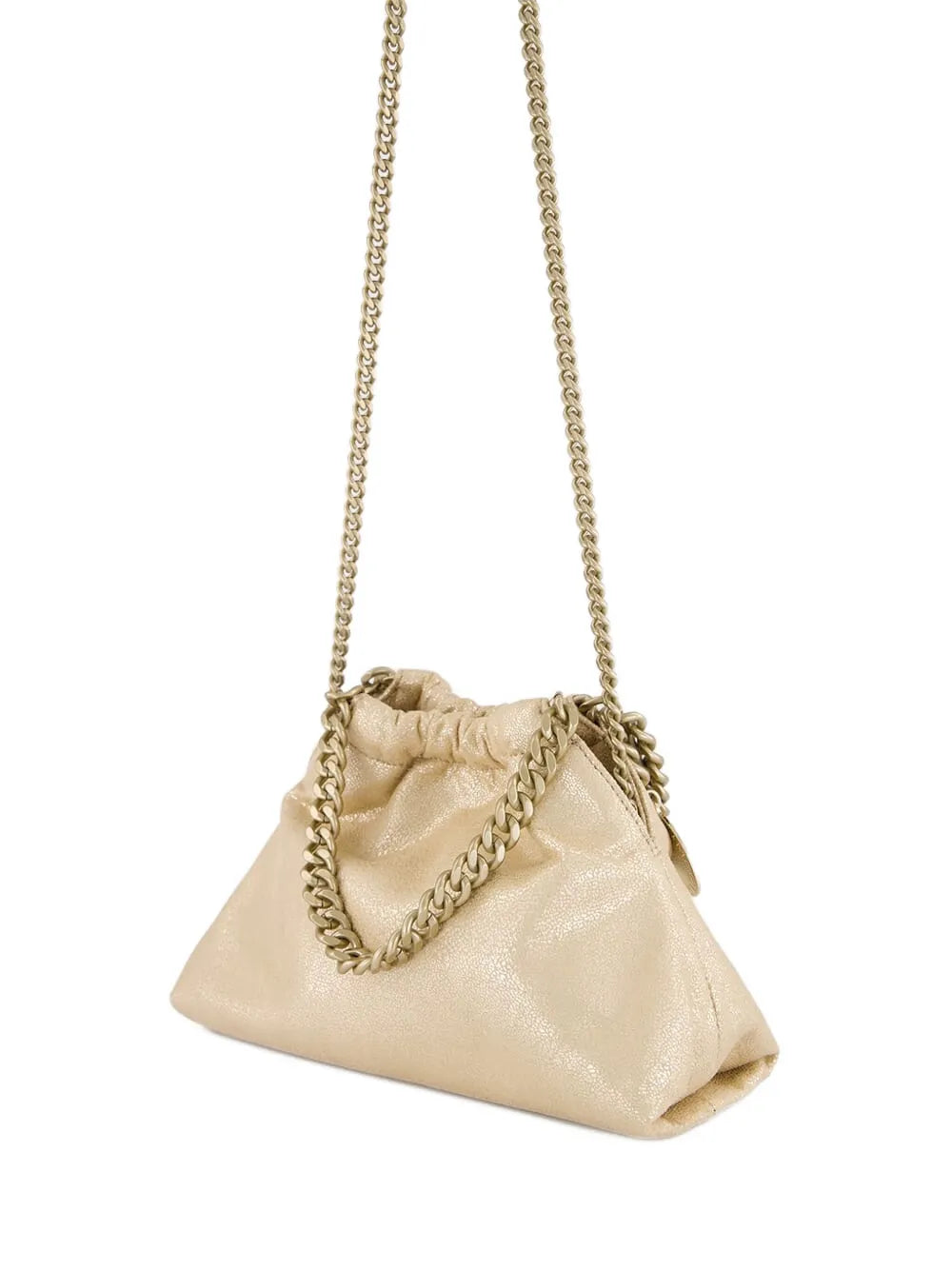 Stella Mccartney Mini Falabella Drawstring Chain Strap Shoulder Bag — Same as shown — Size One Size — Detail View