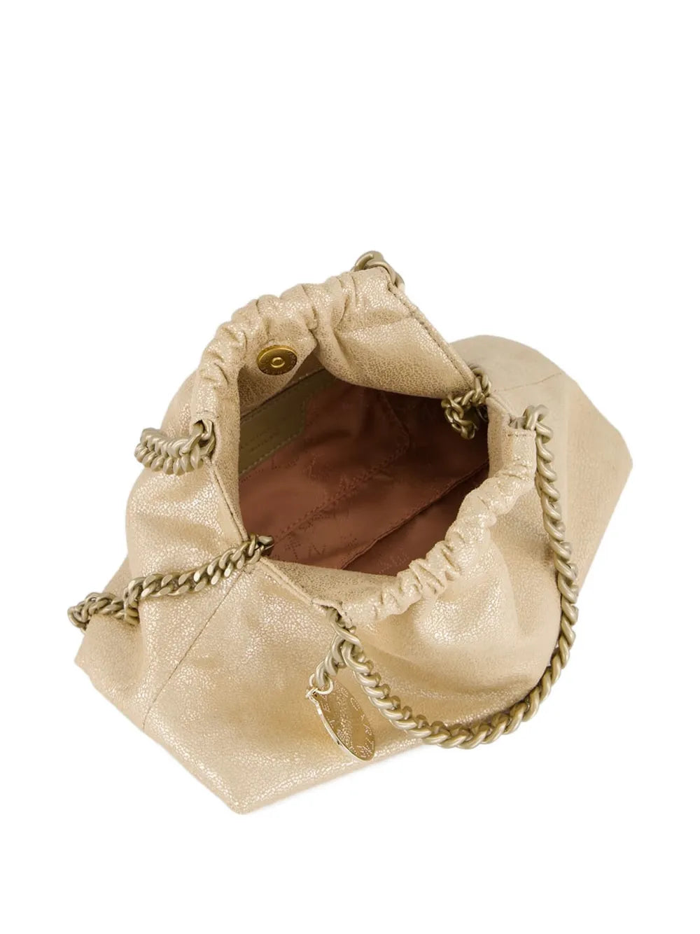 Stella Mccartney Mini Falabella Drawstring Chain Strap Shoulder Bag — Same as shown — Size One Size — Side View