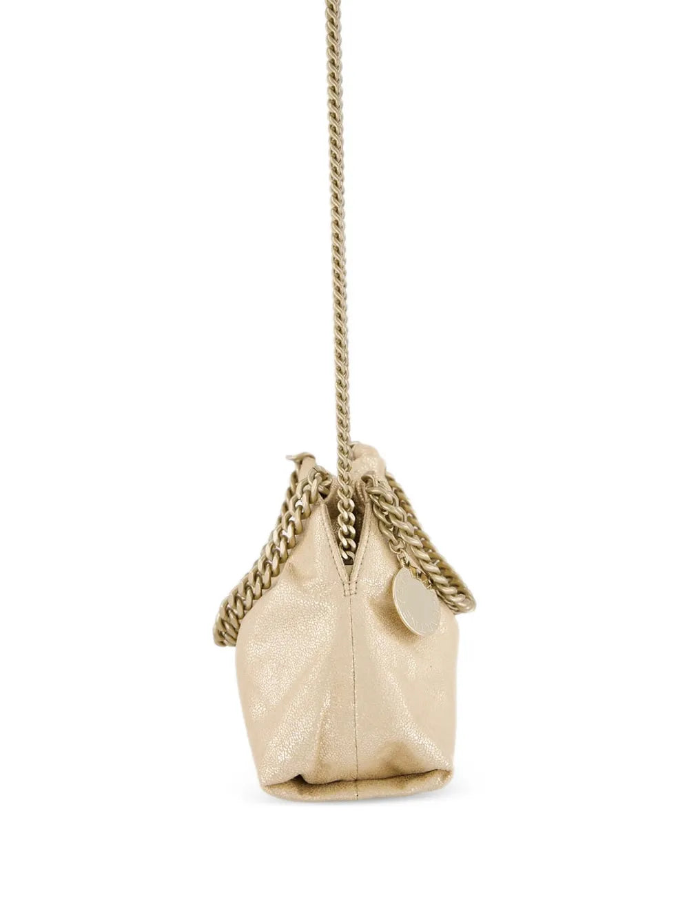 Stella Mccartney Mini Falabella Drawstring Chain Strap Shoulder Bag — Same as shown — Size One Size — Back View