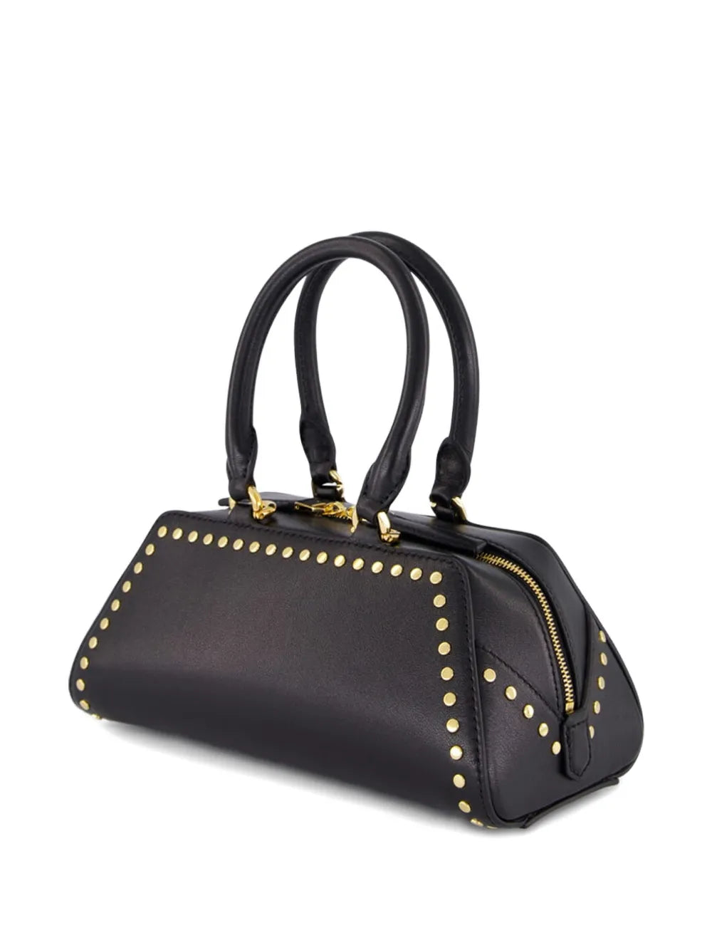 Givenchy Studded Top Handle Leather Shoulder Bag — Same as shown — Size One Size — Side View