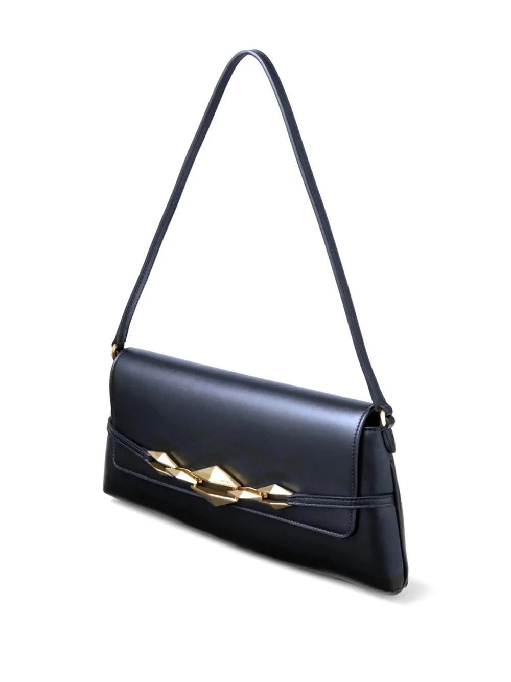 Jimmy Choo Diamond Shoulder Bag — Same as shown — Size One Size — Back View