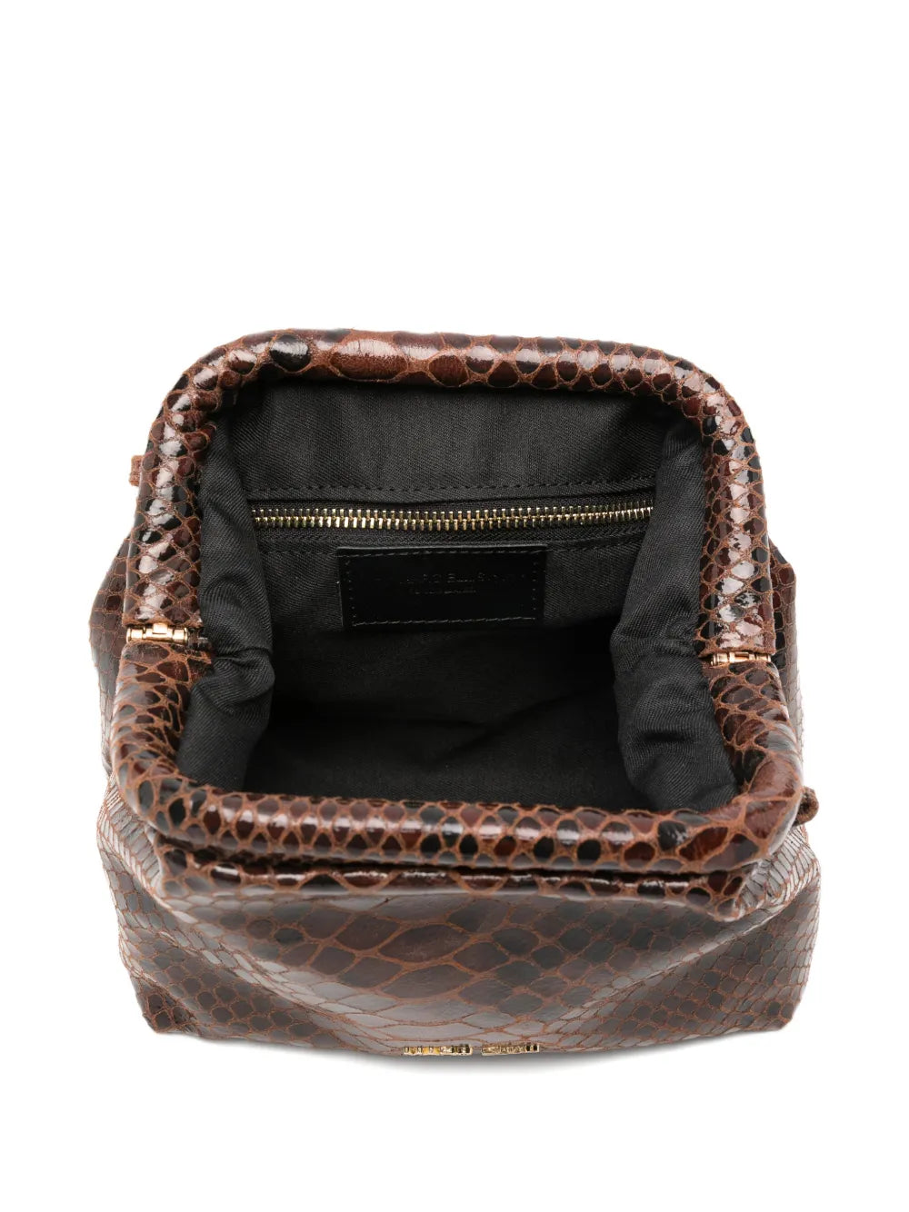 Marc Ellis Arlena S Py Logo Lettering Clutch — Same as shown — Size One Size — Detail View