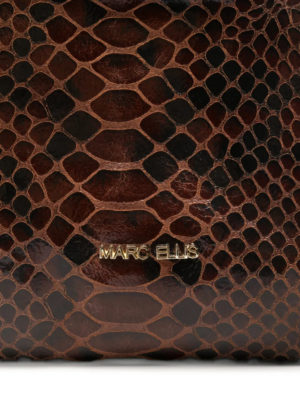 Marc Ellis Arlena S Py Logo Lettering Clutch — Same as shown — Size One Size — Top View