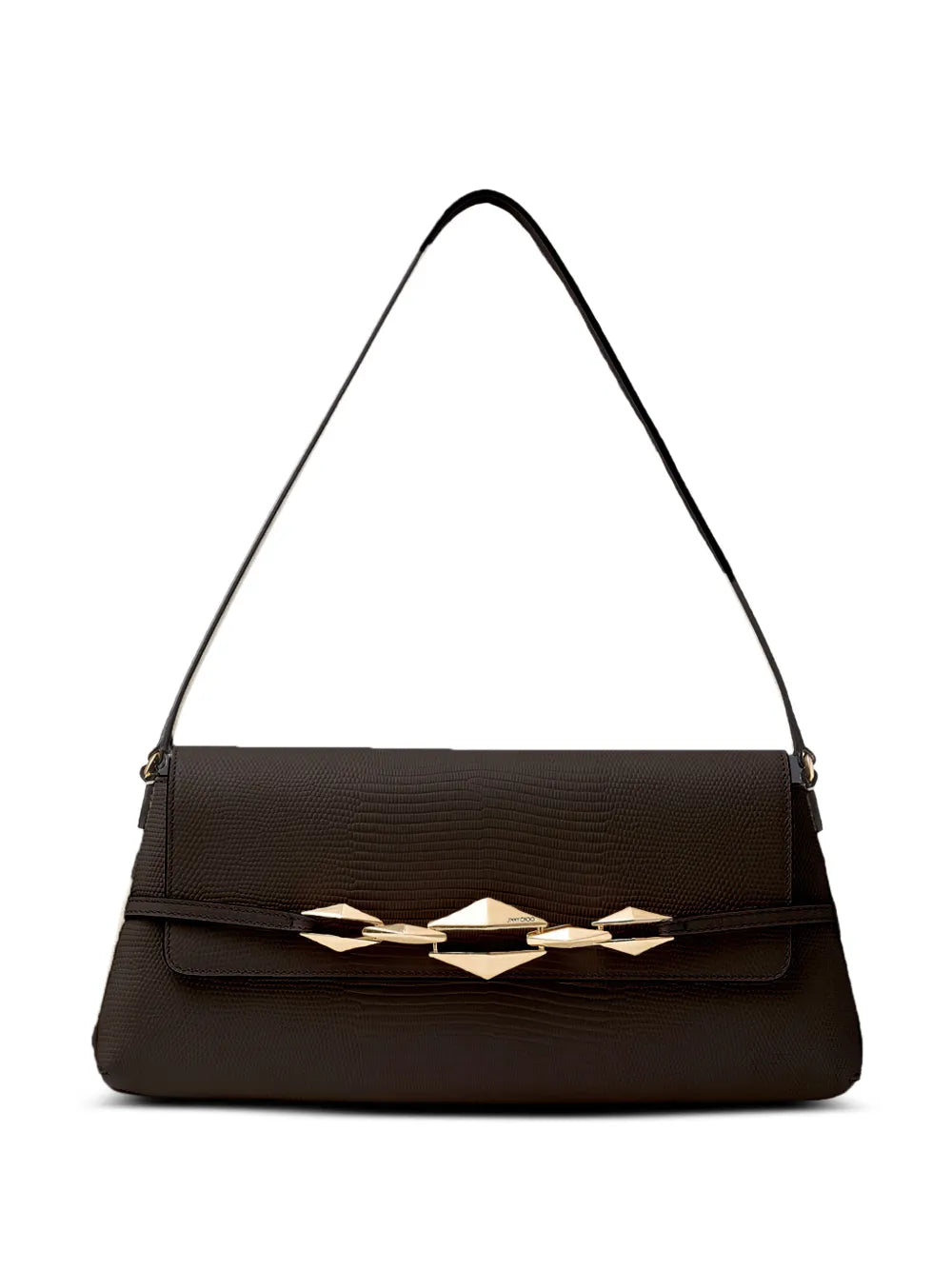 Jimmy Choo Diamond Shoulder Bag — Same as shown — Size One Size — Front View