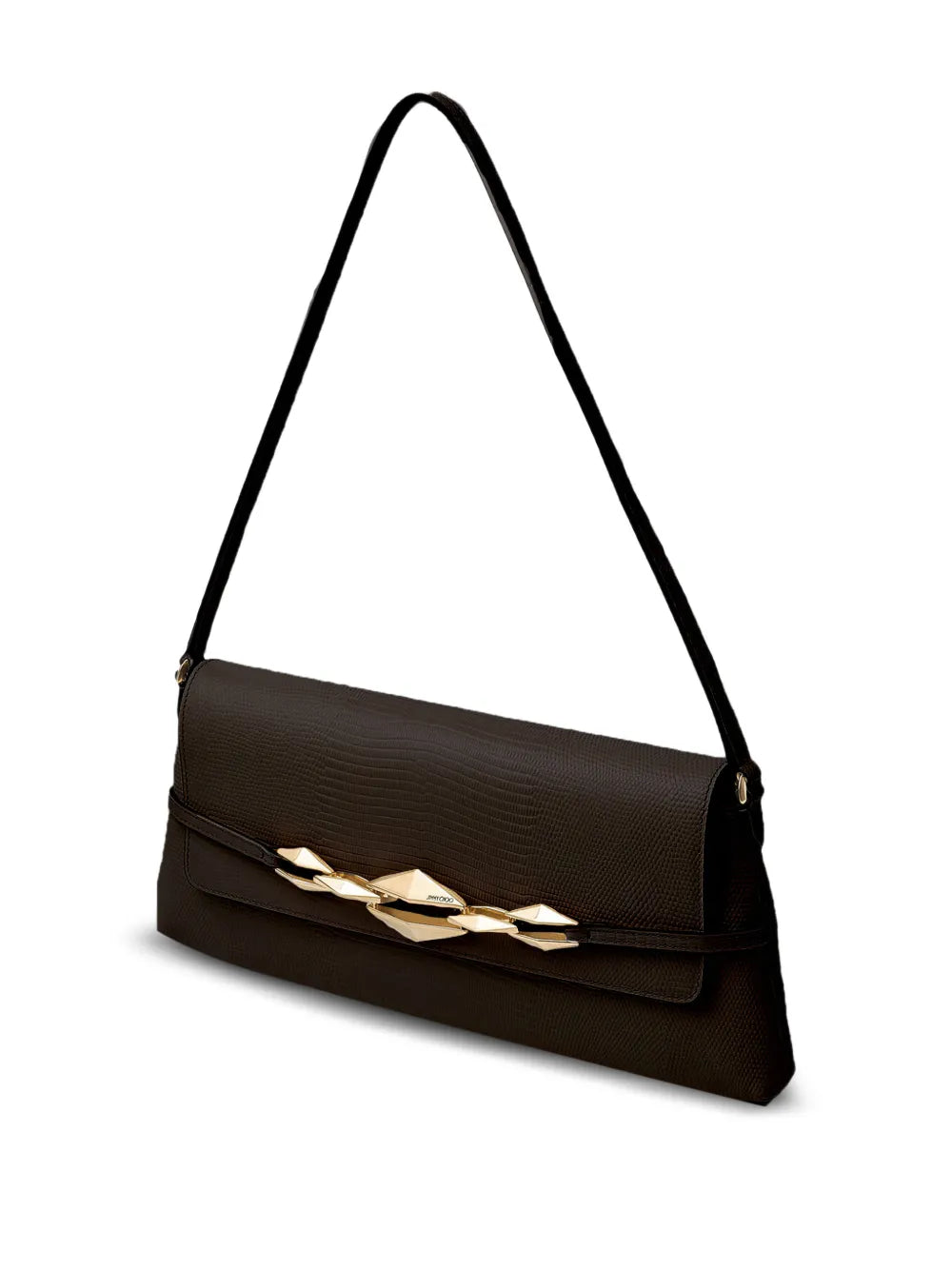 Jimmy Choo Diamond Shoulder Bag — Same as shown — Size One Size — Back View