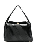 Themoire Eudora Diagonal Stripe Shoulder Bag — Same as shown — Size One Size — Front View