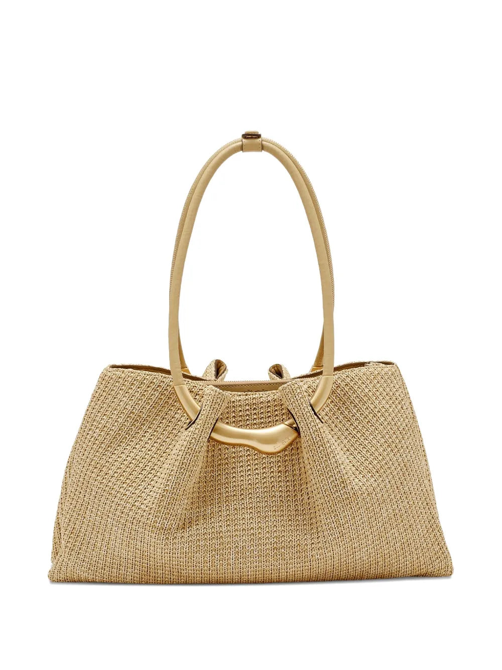 Cult Gaia Asa Ring Handle Tote Bag — Same as shown — Size One Size — Front View