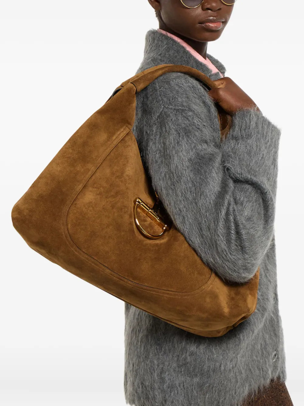 Gucci Maxi Softbit Shoulder Bag — Same as shown — Size One Size — Side View