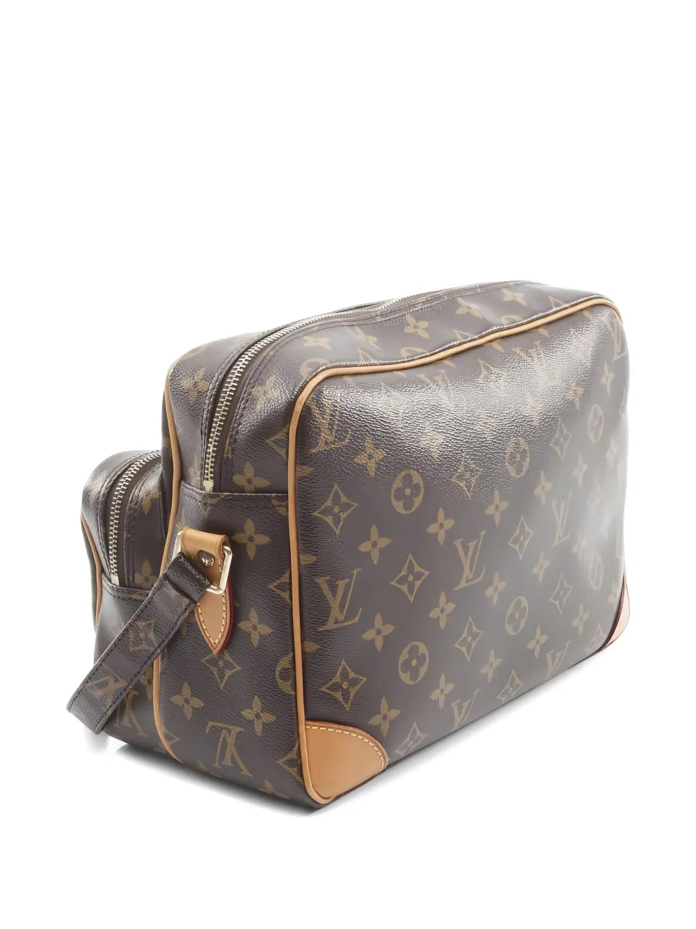 Louis Vuitton Pre Owned 2006 Nile Monogram Canvas Shoulder Bag — Same as shown — Size One Size — Side View